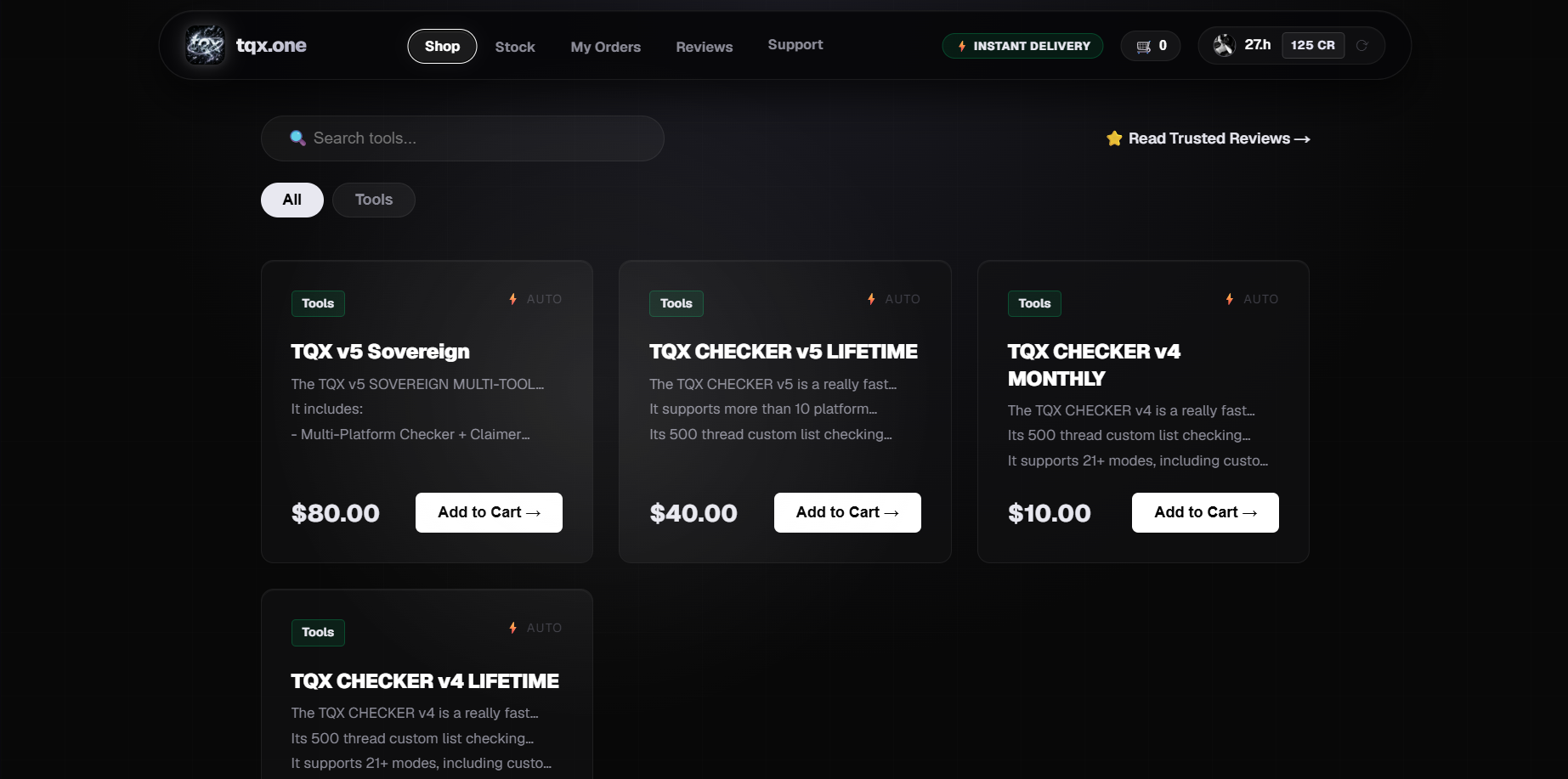 TQX.ONE STORE (DIGITAL MARKETPLACE) screenshot 3